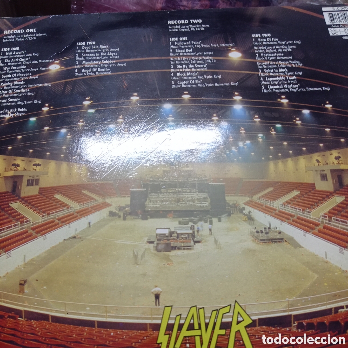 Discos de vinilo: LP SLAYER - DECADE OF AGGRESSION LIVE - Foto 4
