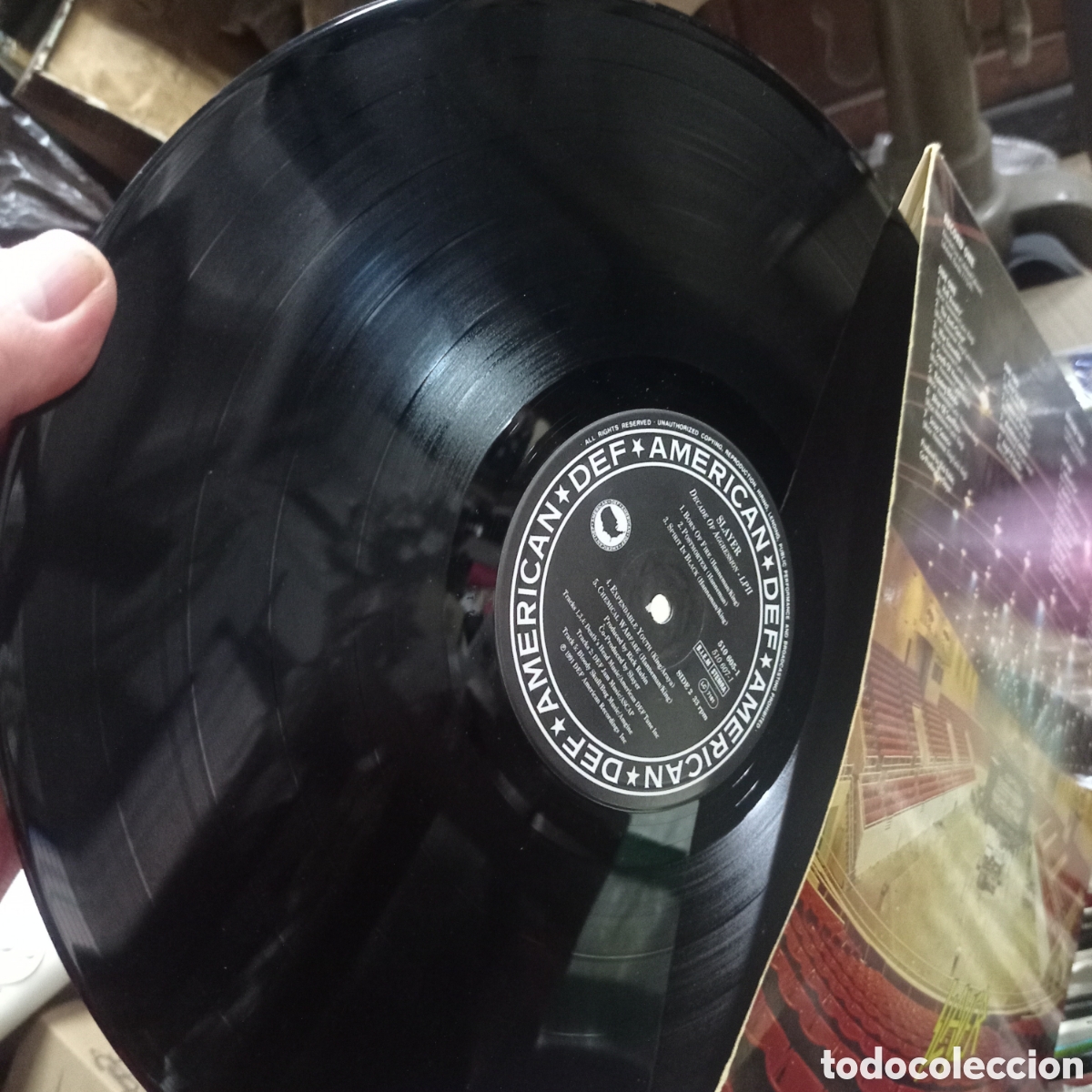 Discos de vinilo: LP SLAYER - DECADE OF AGGRESSION LIVE - Foto 5