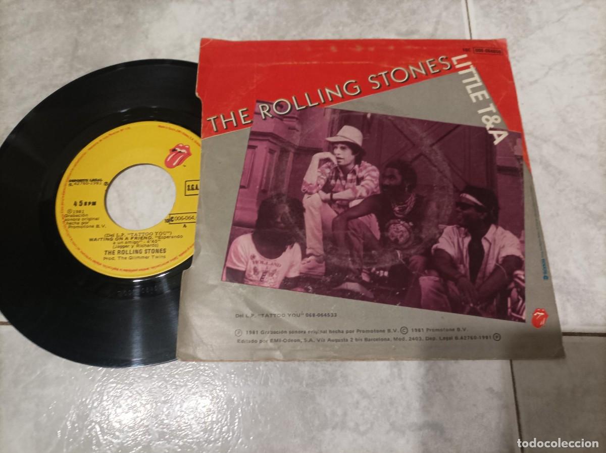 Discos de vinilo: Rolling Stones waiting on a friend - Foto 2