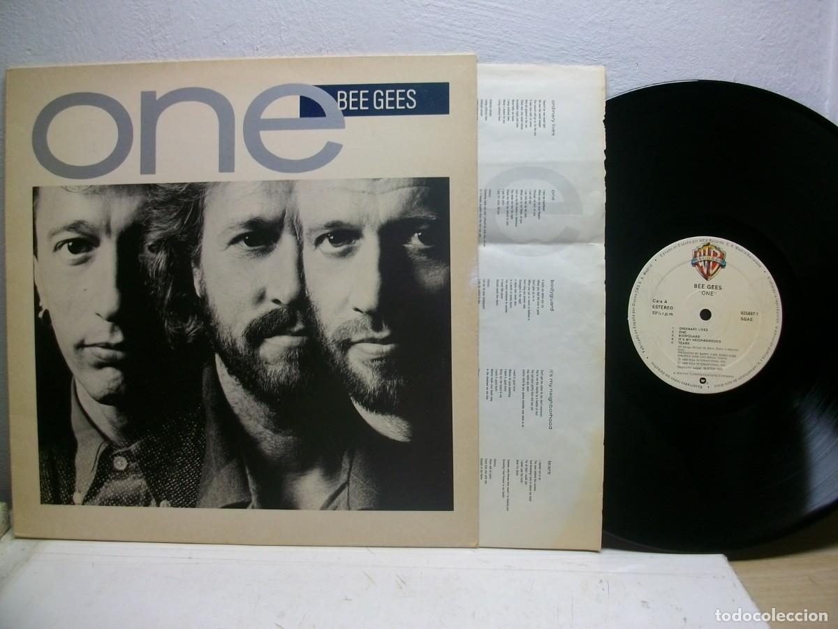 Discos de vinilo: Bee Gees -One (1989) LP - Foto 1