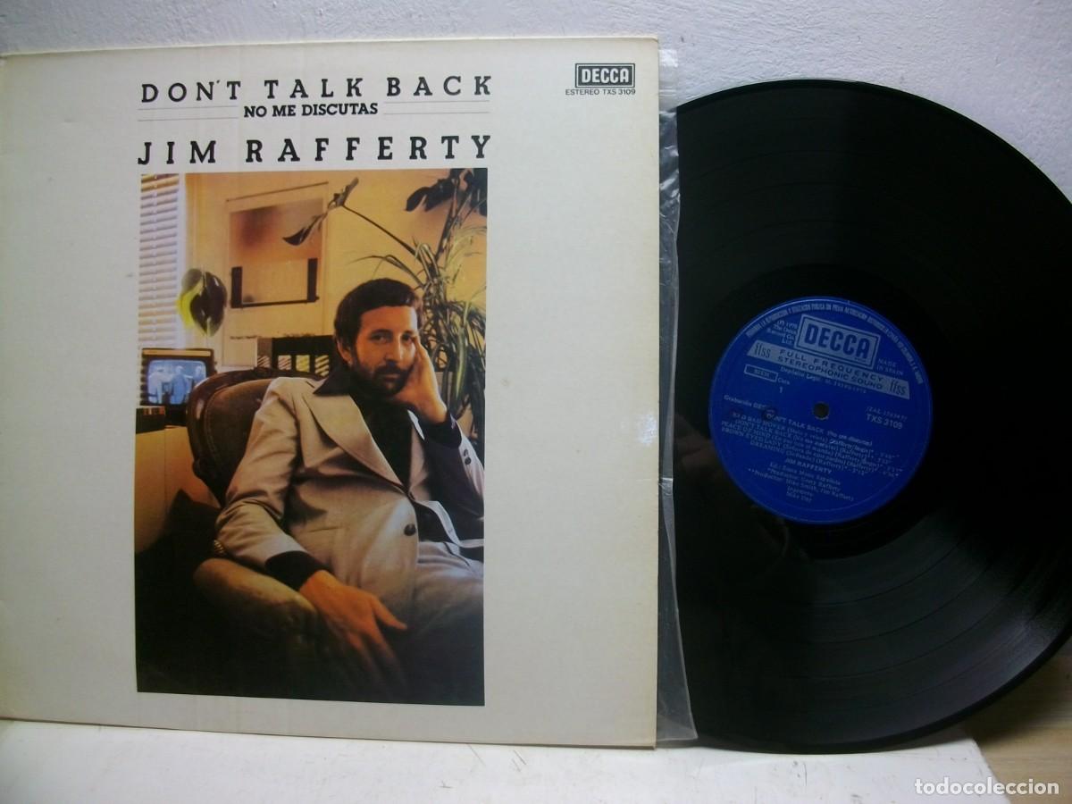 Discos de vinilo: JIM RAFFERTY -DONT TALK BACK LP 1978 - Foto 1
