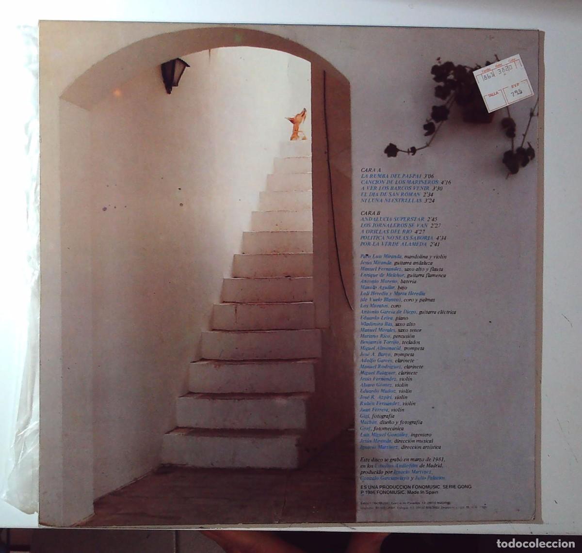 Discos de vinilo: CARLOS CANO EL GALLO DE MORON LP - Foto 2