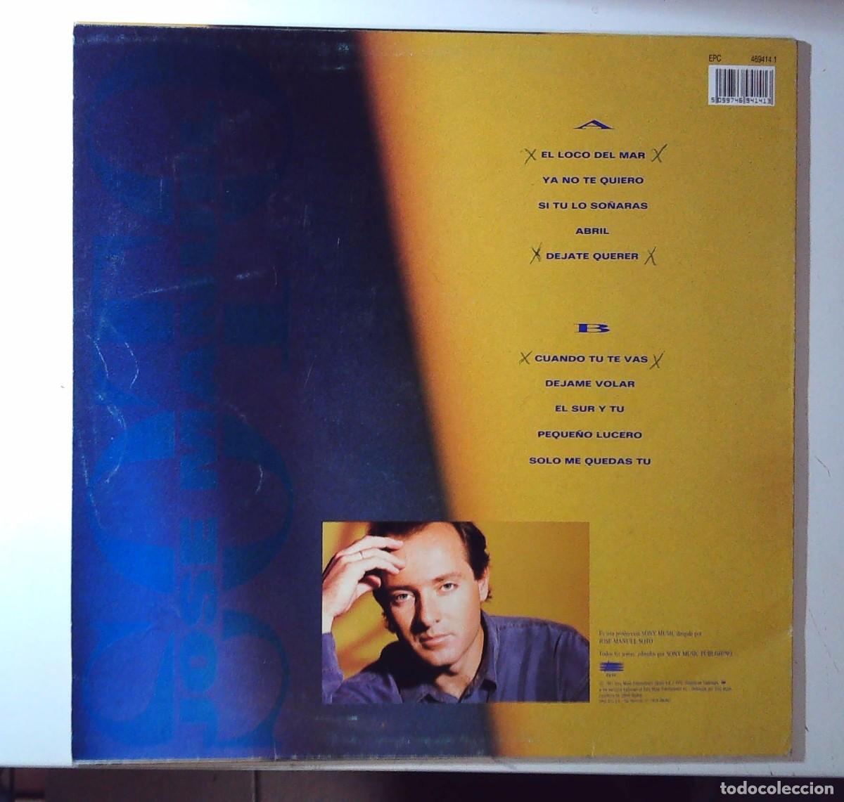 Discos de vinilo: JOSE MANUEL SOTO DEJATE QUERER LP - Foto 2