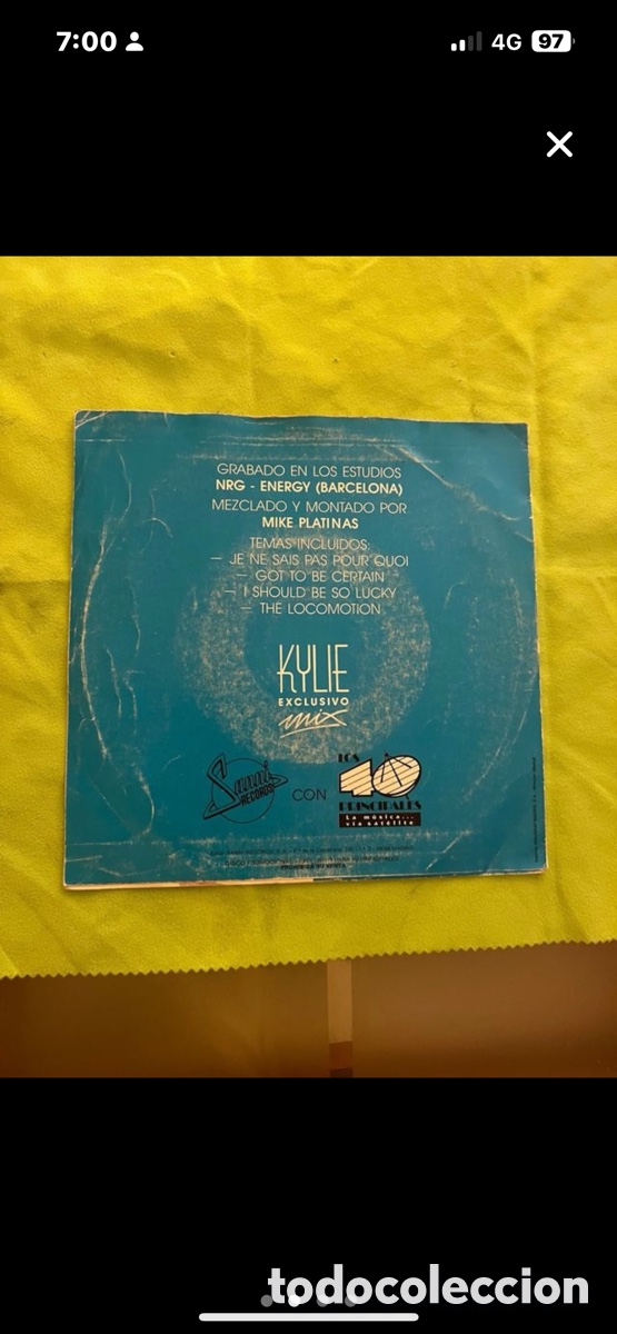 Discos de vinilo: Maxi Killie remix 40 principales - Foto 2