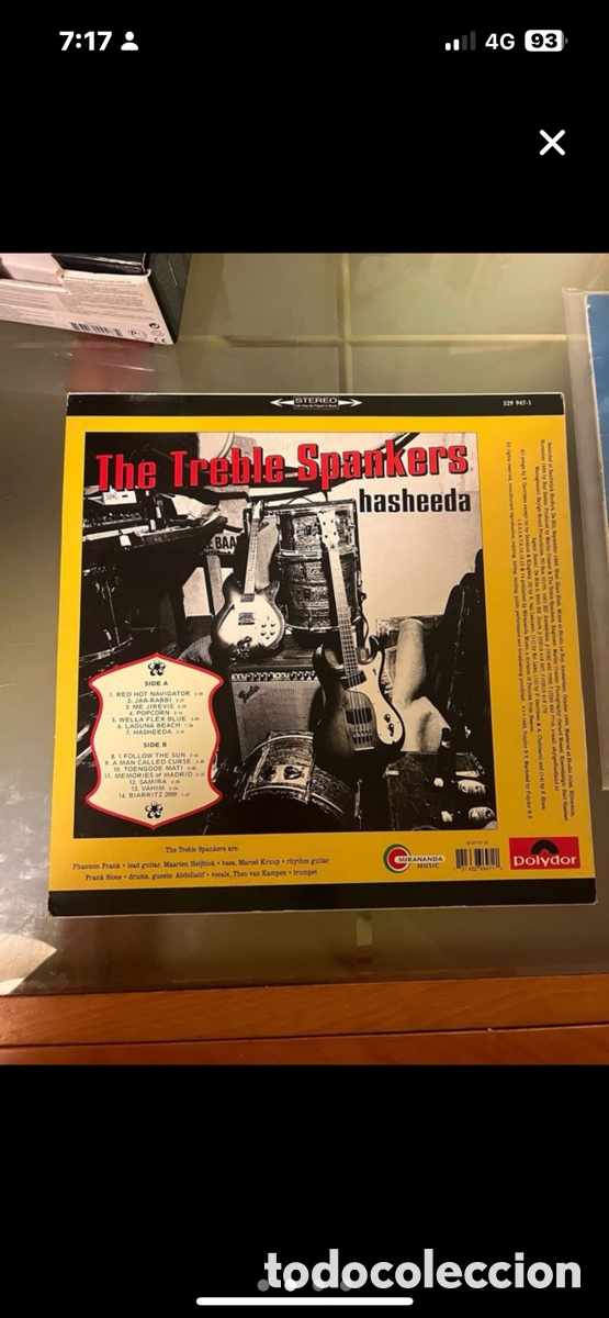 Discos de vinilo: Vinilo The Treble Spankers raro - Foto 2