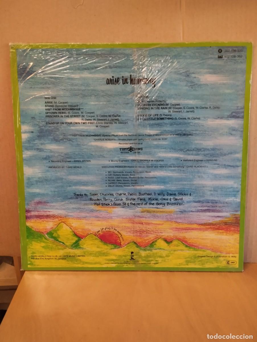 Discos de vinilo: THIRD WORLD ------ ARISE IN HARMONY - Foto 2