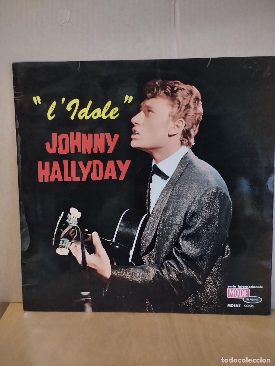Discos de vinilo: JOHNNY HALLYDAY ------ L&acute;IDOLE - Foto 1