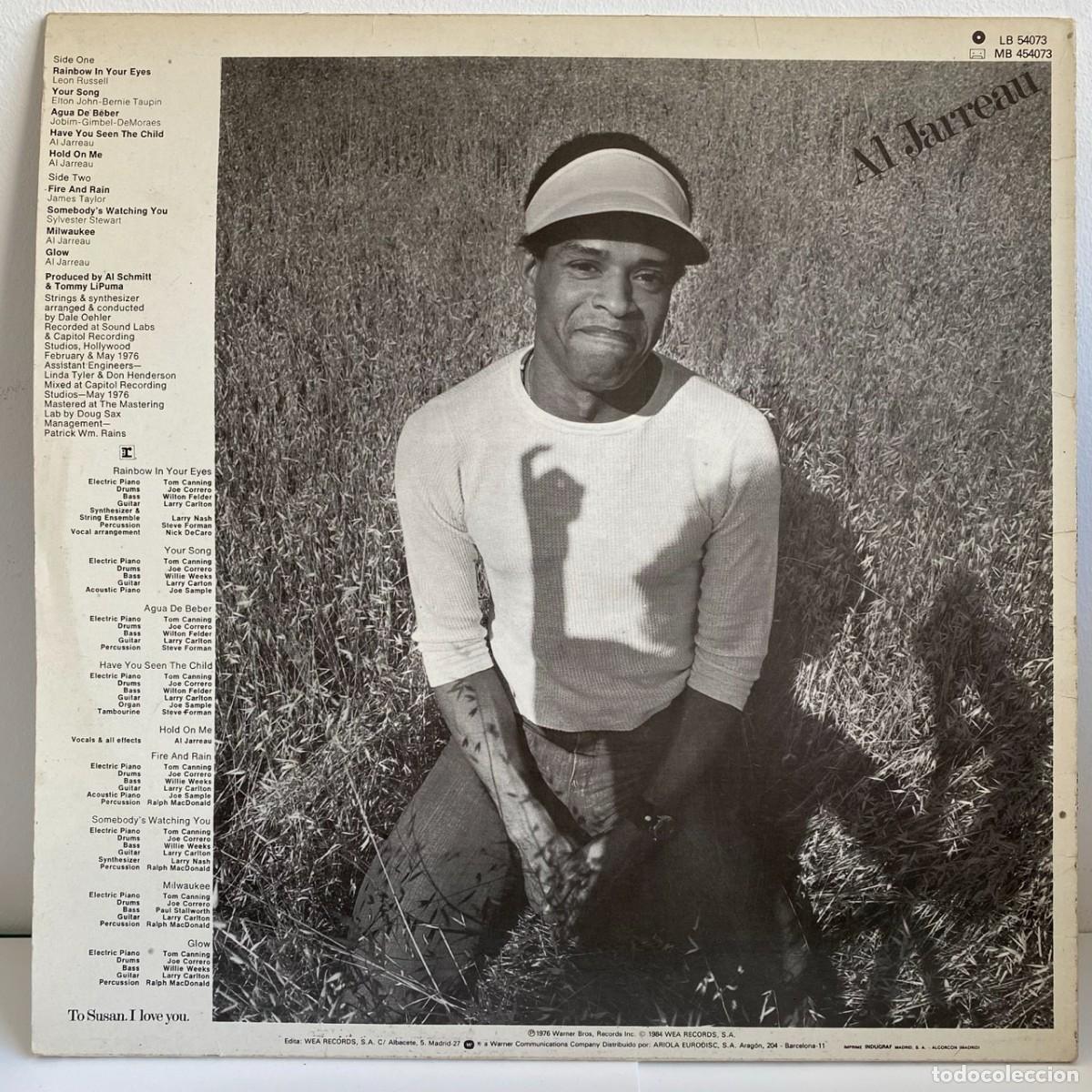 Discos de vinilo: Al Jarreau - Glow (LP, Album) - Foto 2
