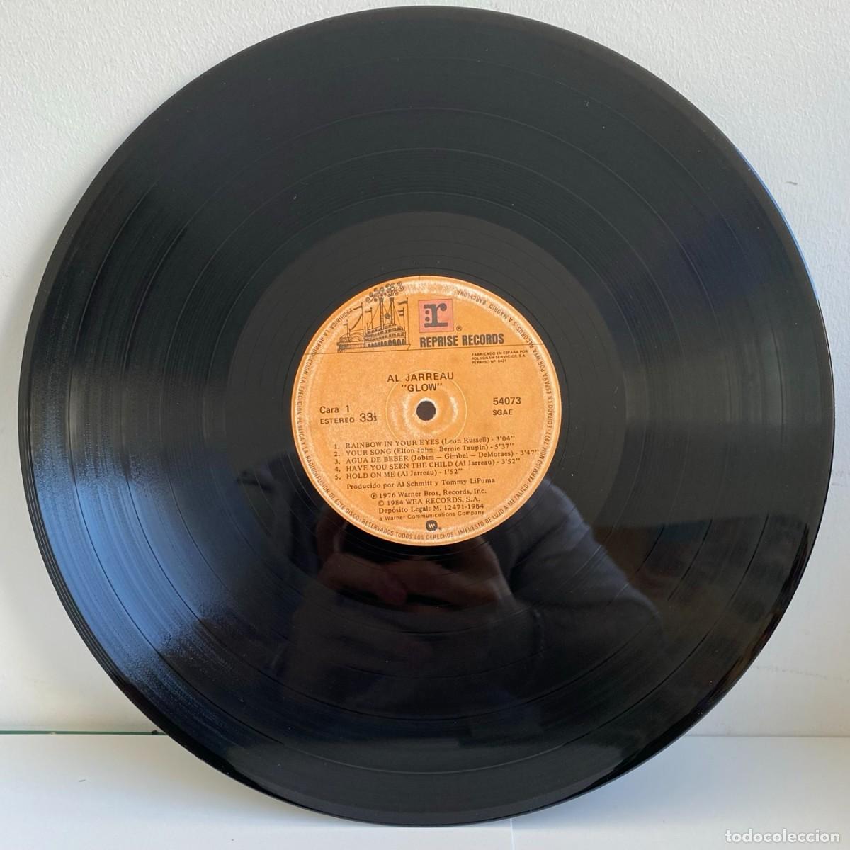 Discos de vinilo: Al Jarreau - Glow (LP, Album) - Foto 3