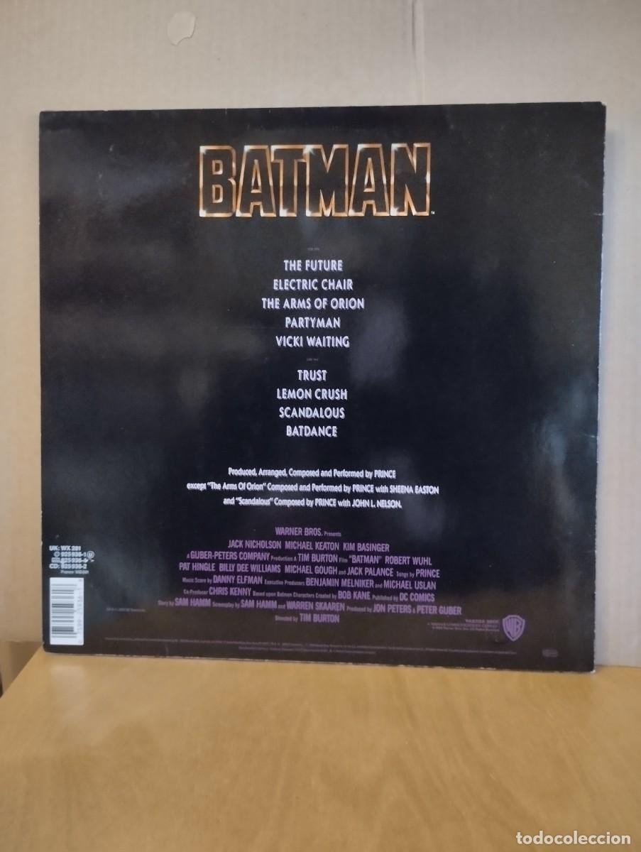 Discos de vinilo: PRINCE ---- O.S.T. BATMAN - Foto 2