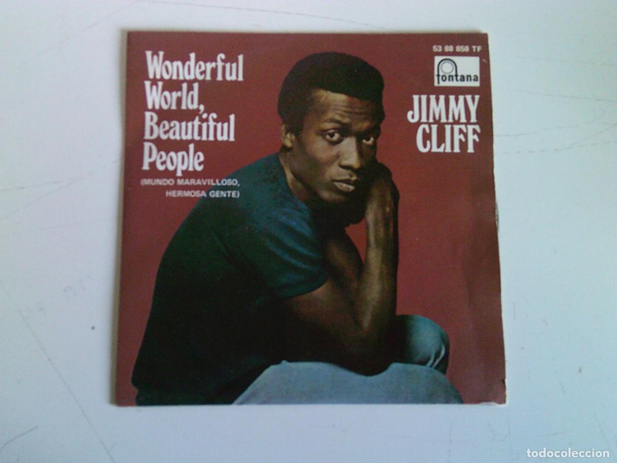 Discos de vinilo: SINGLE JIMMY CLIFF WONDER FAL WORLD - Foto 1
