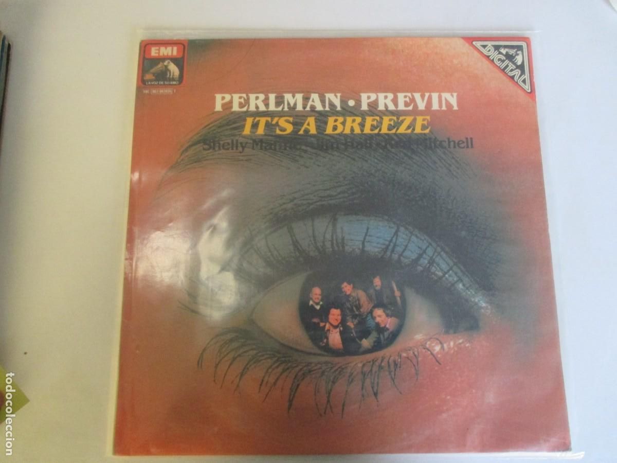 Discos de vinilo: PERLMAN - PREVIN It&acute;s a breeze Z189 - Foto 1