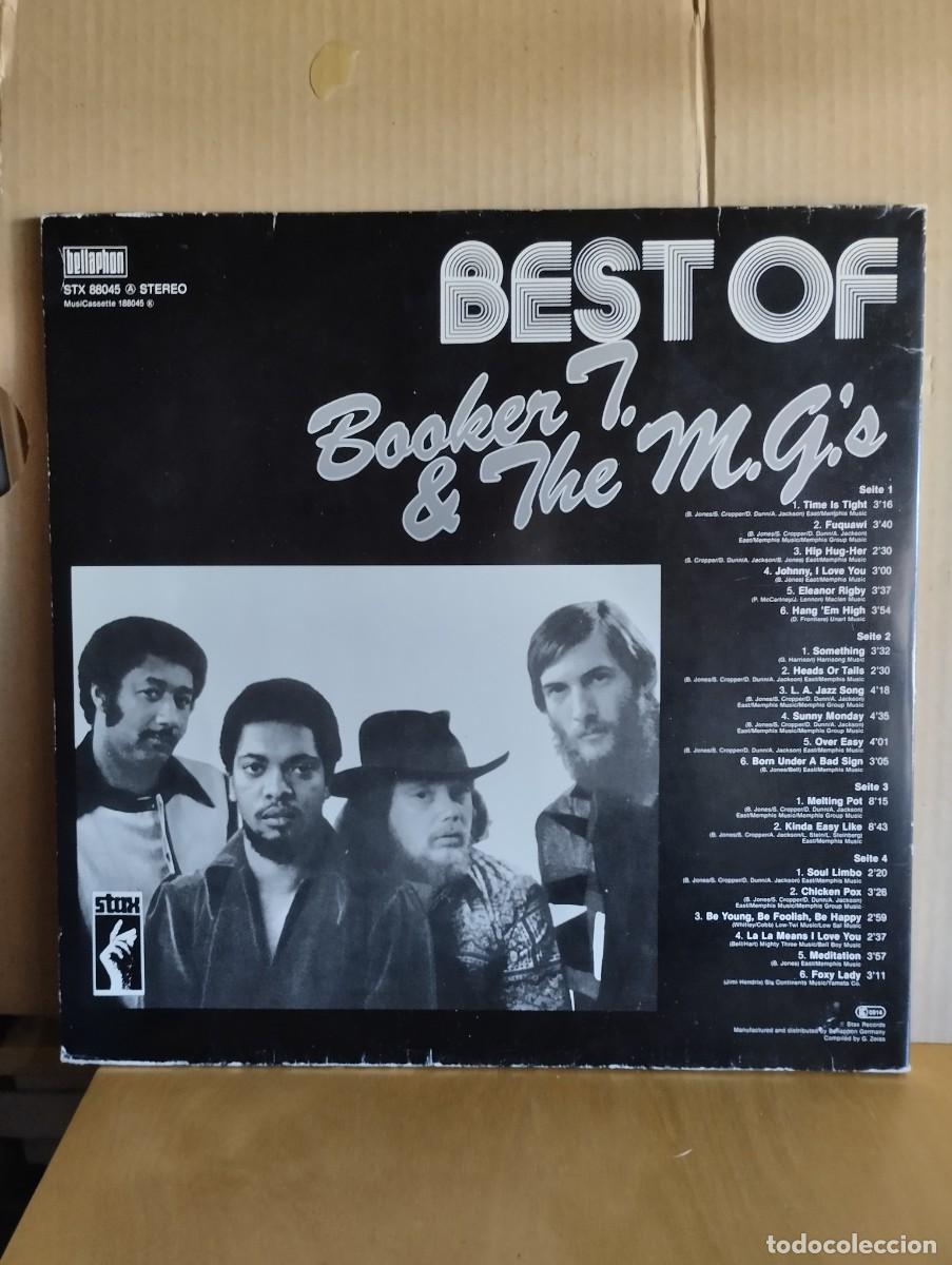 Discos de vinilo: BOOKER T. & MG&acute;S ----- BEST OF - Foto 2