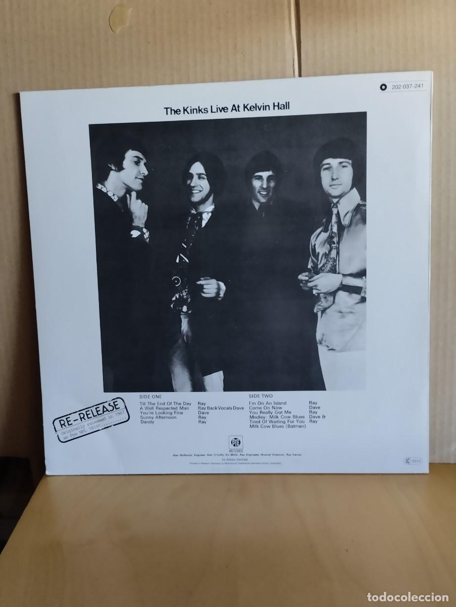 Discos de vinilo: THE KINKS------ LIVE AT KELVIN HALL - Foto 2