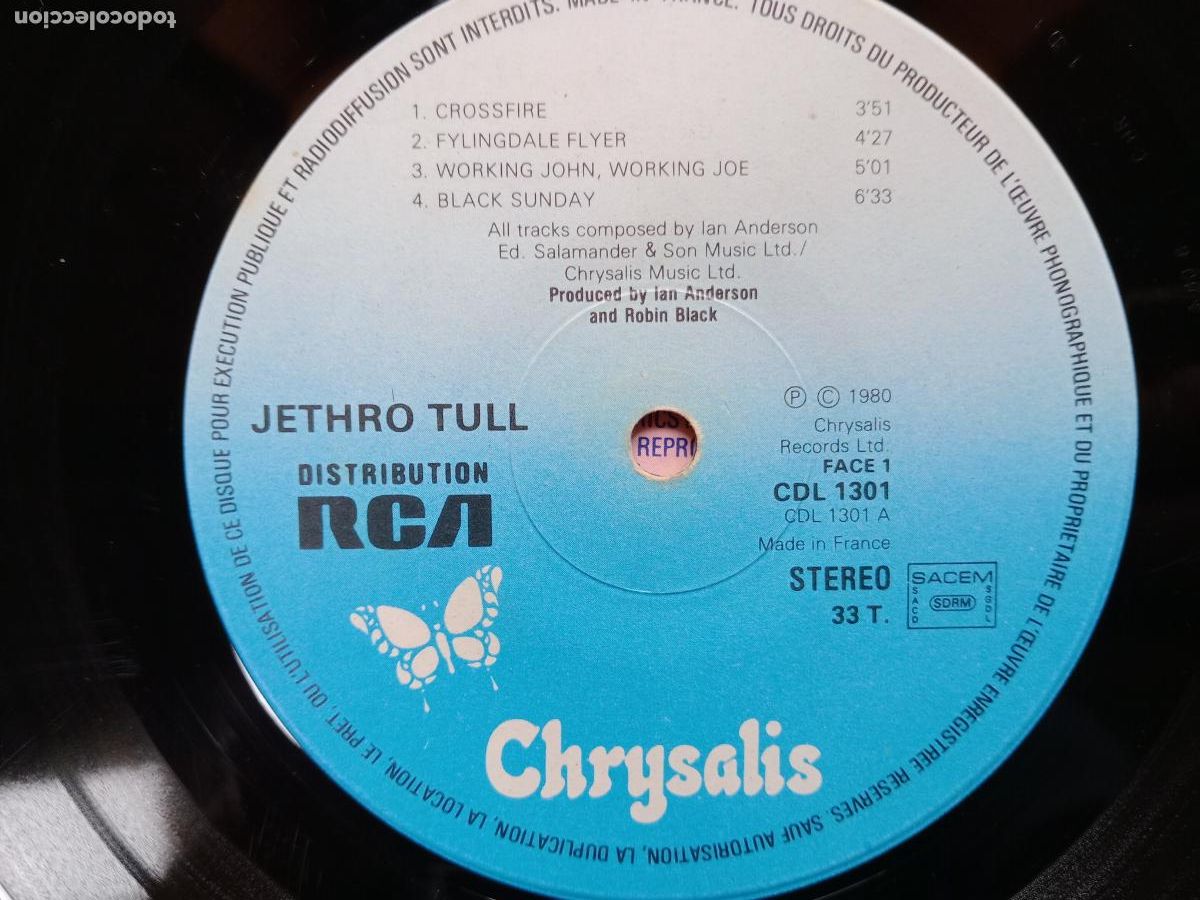 Discos de vinilo: Jethro Tull - A - Jethro Tull - Foto 5
