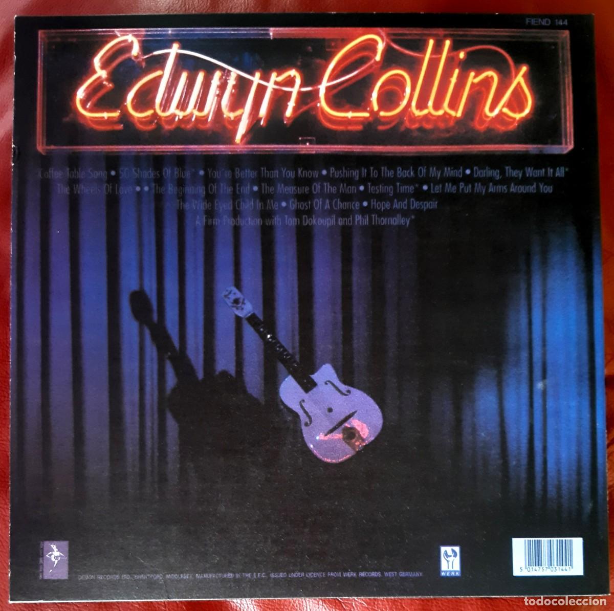 Discos de vinilo: EDWYN COLLINS - HOPE AND DESPAIR LP - Foto 2