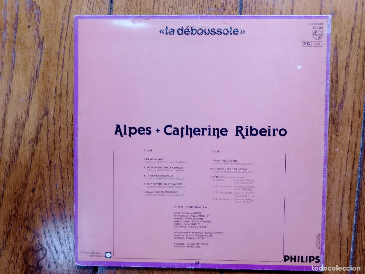 Discos de vinilo: Catherine Ribeiro + Alpes - la deboussole - Foto 4