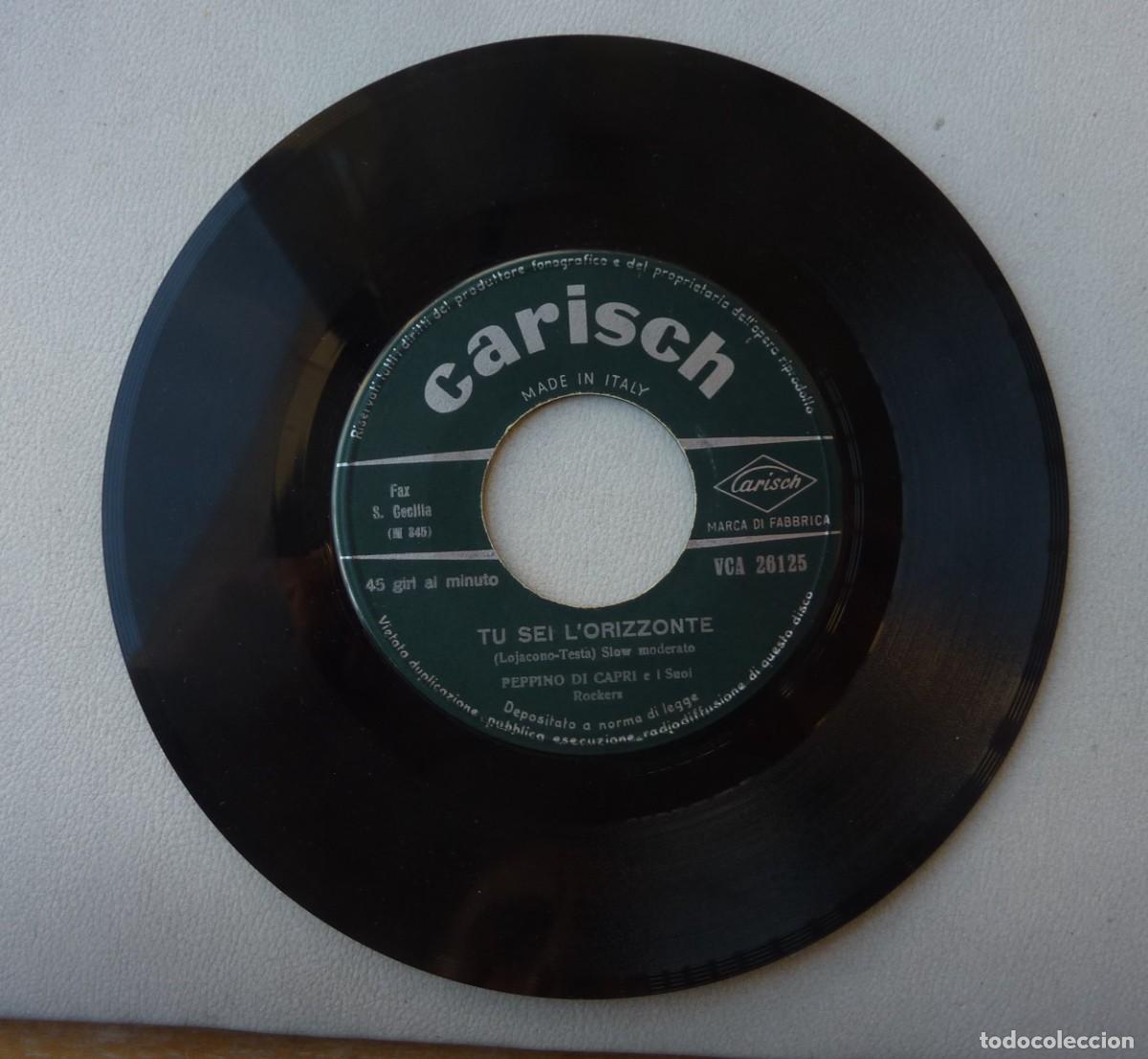 Discos de vinilo: PEPPINO DI CAPRI // TU SEI LORIZZONTE // SOLO DISCO - Foto 1