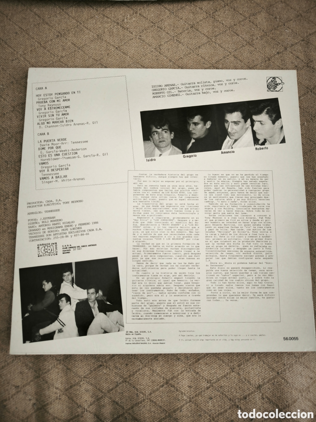 Discos de vinilo: DISCO VINILO TENNESSEE - Foto 2