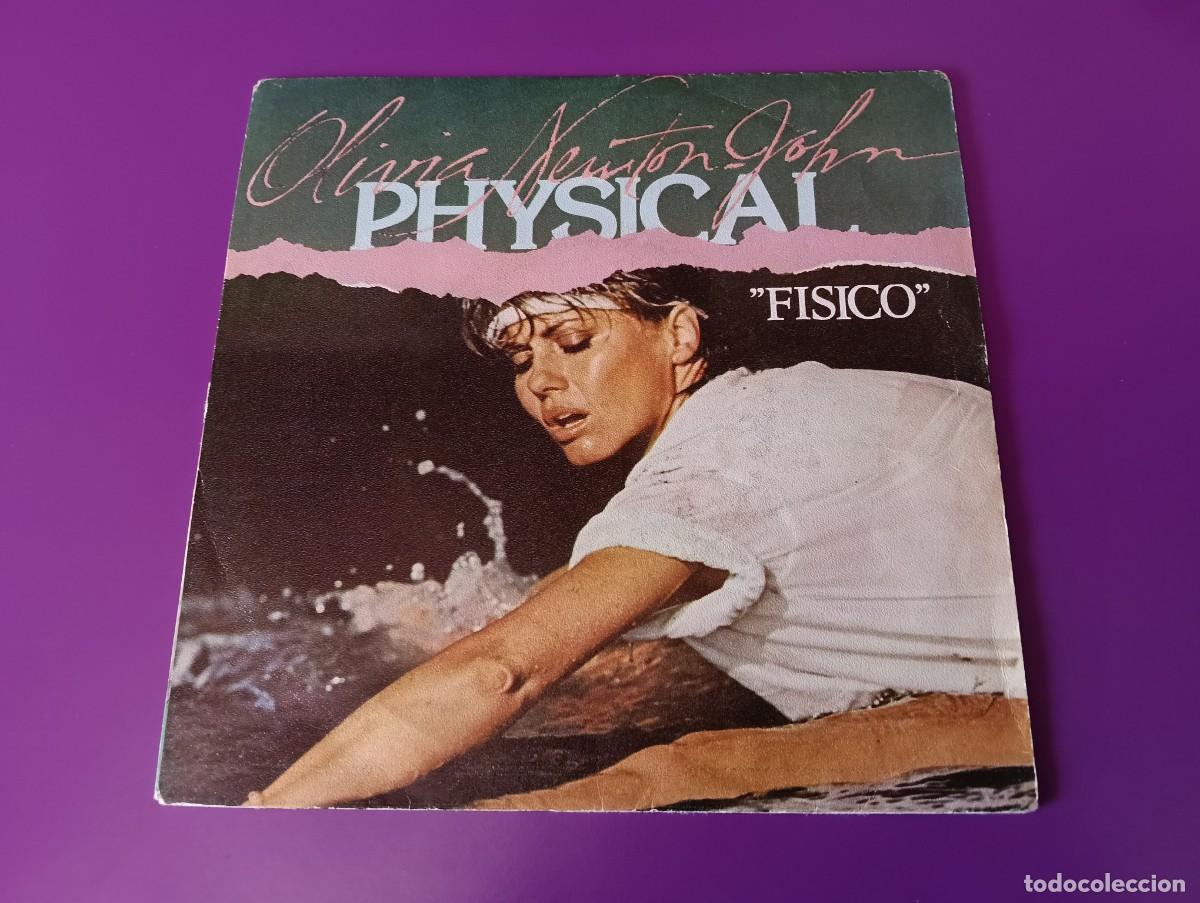 Discos de vinilo: Single Olivia Newton John - Physical (edici&oacute;n espa&ntilde;ola) - Foto 1