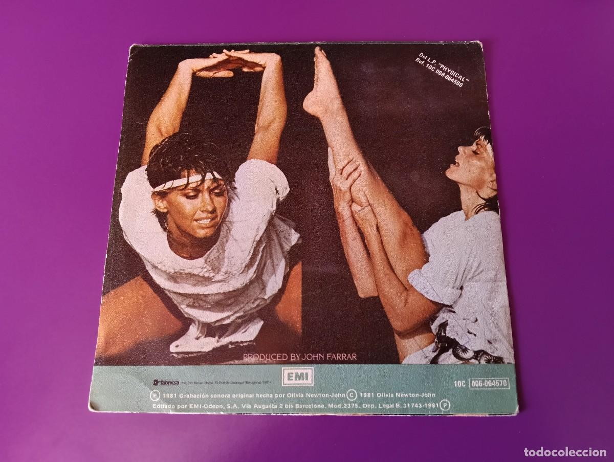 Discos de vinilo: Single Olivia Newton John - Physical (edici&oacute;n espa&ntilde;ola) - Foto 2