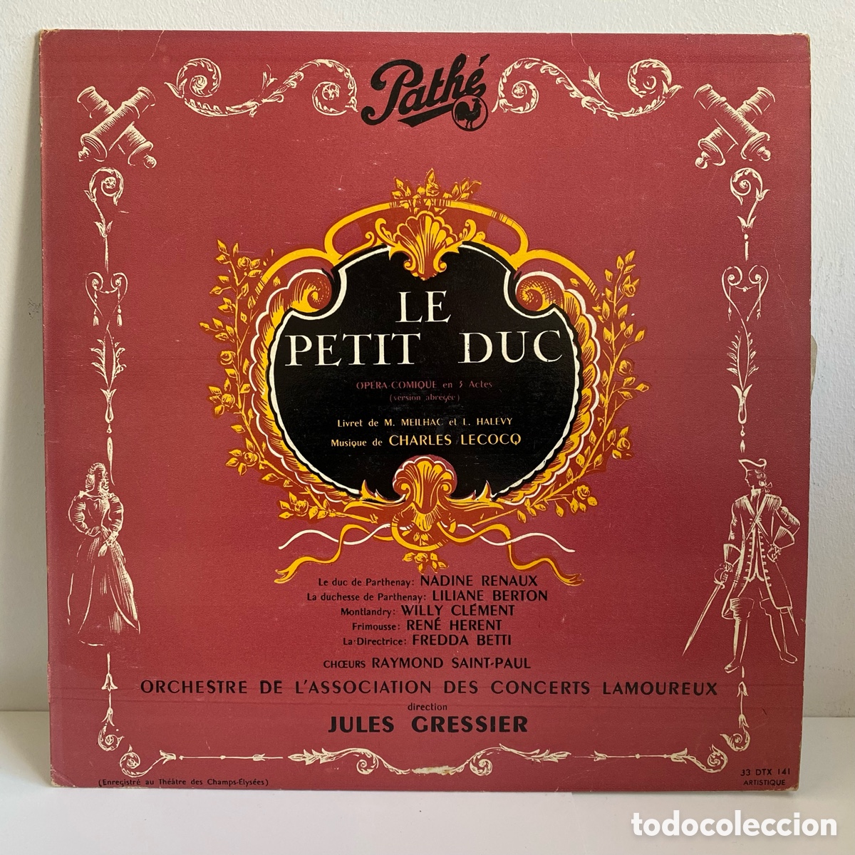 Discos de vinilo: Lecocq - Jules Gressier - Le Petit Duc (LP) - Foto 1