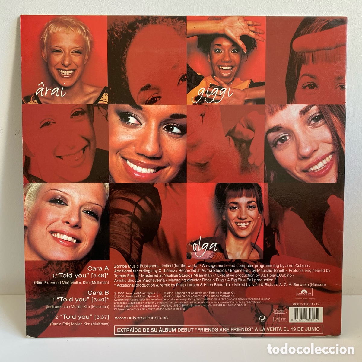 Discos de vinilo: Latin.com - Told You (Maxi) - Foto 2