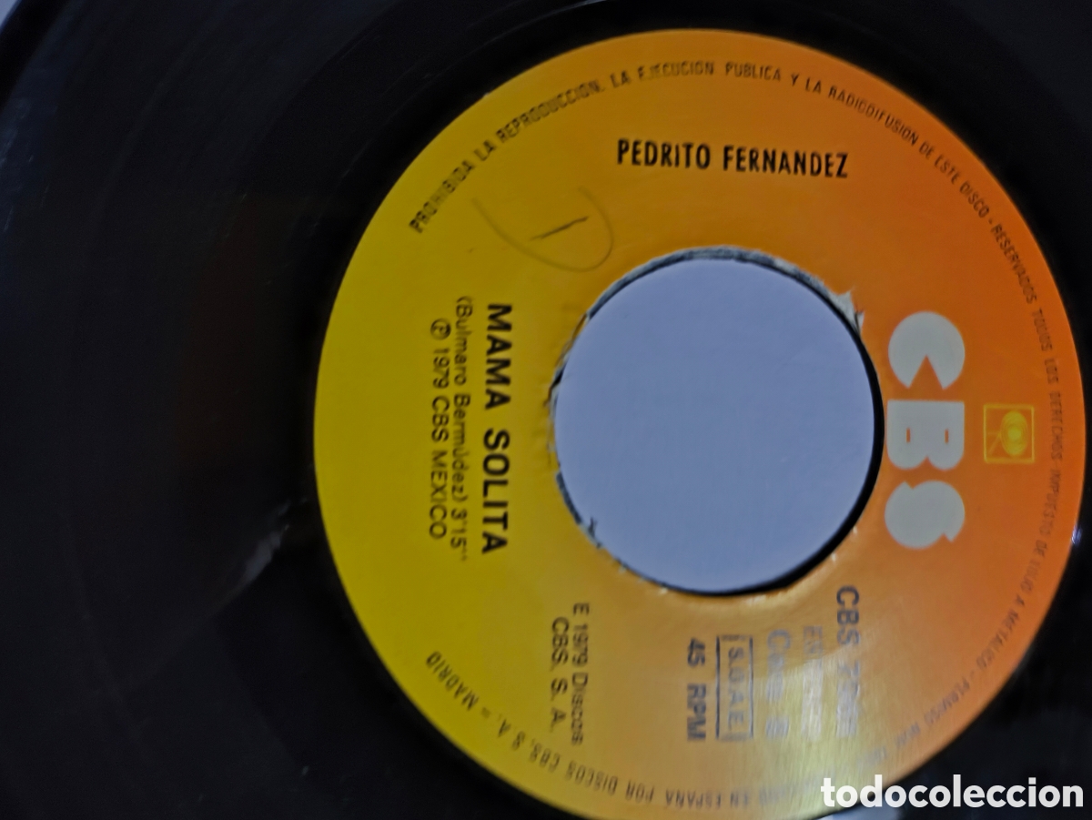 Discos de vinilo: Pedrito Fern&aacute;ndez.p.109 - Foto 1