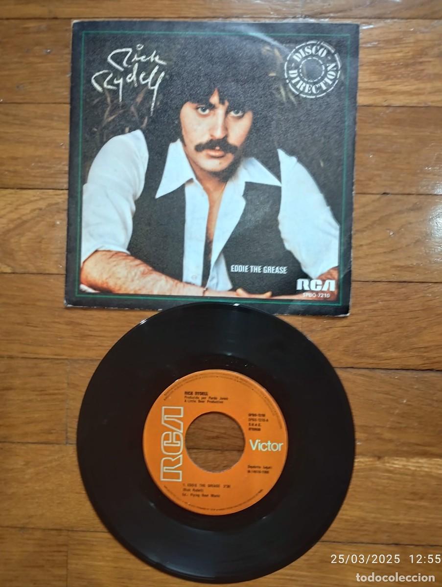Vinyl records: SINGLE - RICK RYDELL - EDDIE THE GREASE - 1980