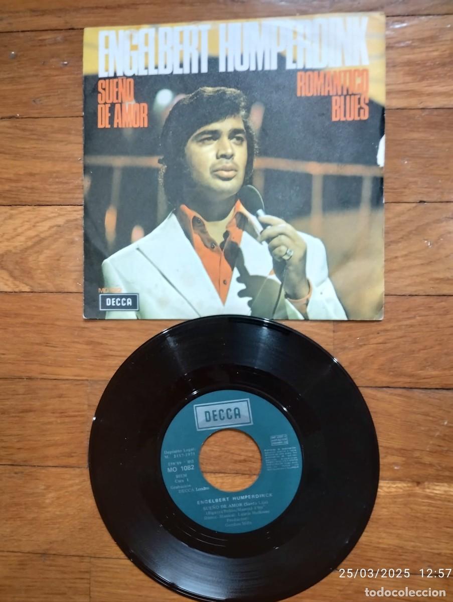 Discos de vinilo: SINGLE - ENGELBERT HUMPERDINCK - SUE&Ntilde;O DE AMOR - 1971 - Foto 1