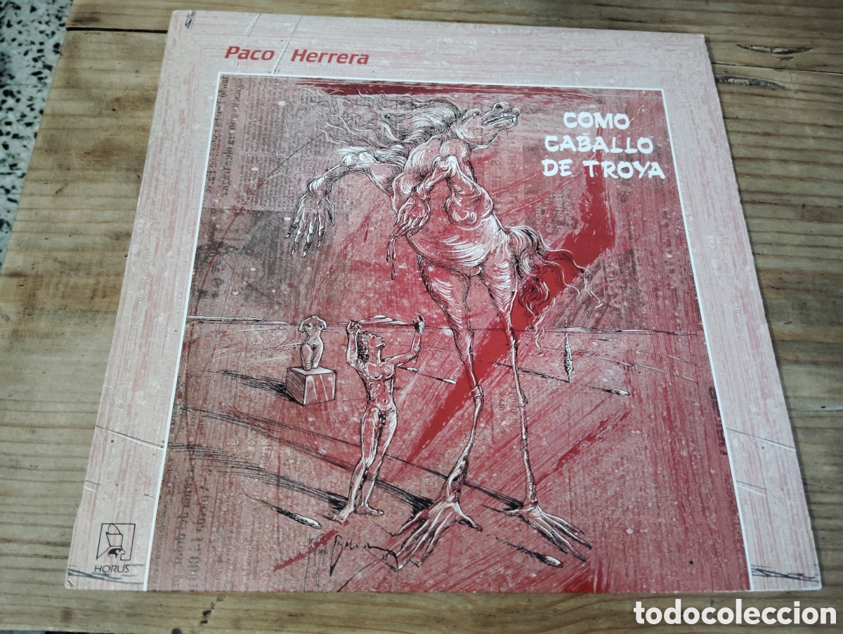 Discos de vinilo: PACO HERRERA - COMO CABALLO SE TROYA , 1988 - Foto 1