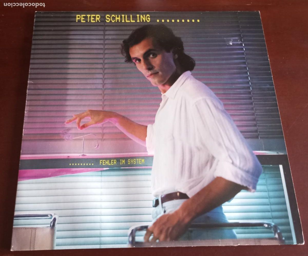 Discos de vinilo: PETER SCHILLING - FEHLER IM SYSTEM - LP - 1982 - Foto 1