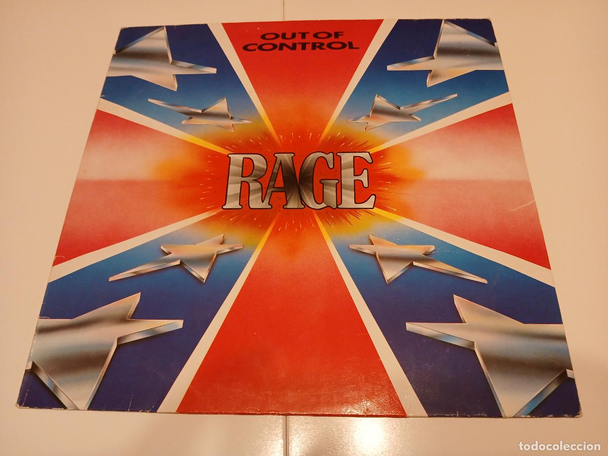 Discos de vinilo: RAGE -OUT OF CONTROL- (1981) LP DISCO VINILO - Foto 1