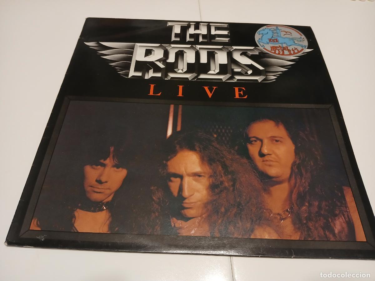 Discos de vinilo: THE RODS -LIVE- (1983) LP DISCO VINILO - Foto 1