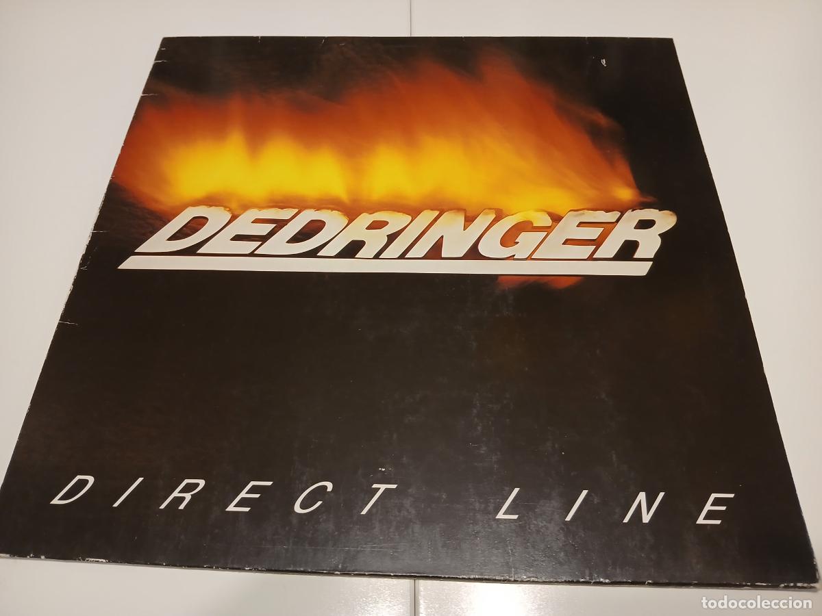 Discos de vinilo: DEDRINGER -DIRECT LINE- (1981) LP DISCO VINILO - Foto 1