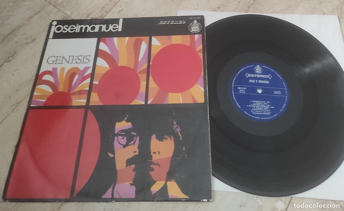 Discos de vinilo: JOSE Y MANUEL Genesis LP 1970 Hispavox PSYCH -PROGRESIVO- - Foto 1