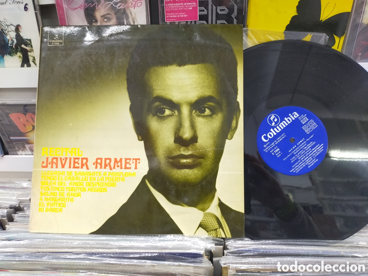 Discos de vinilo: Javier armet lp recital 1974 - Foto 1