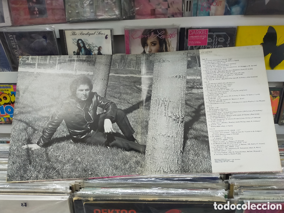 Discos de vinilo: La voz de ... Richard Anthony doble LP Espa&ntilde;a 1978 - Foto 2