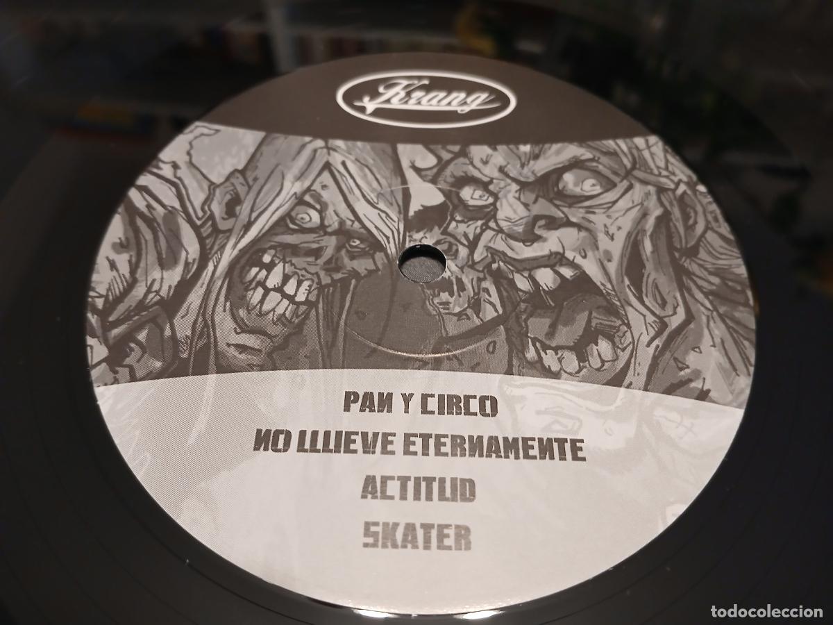 Discos de vinilo: CHERNOVILLE & KRANG -SPLIT CHERNOVILLE/KRANG- (2014) VINILO 10&rdquo; - Foto 3