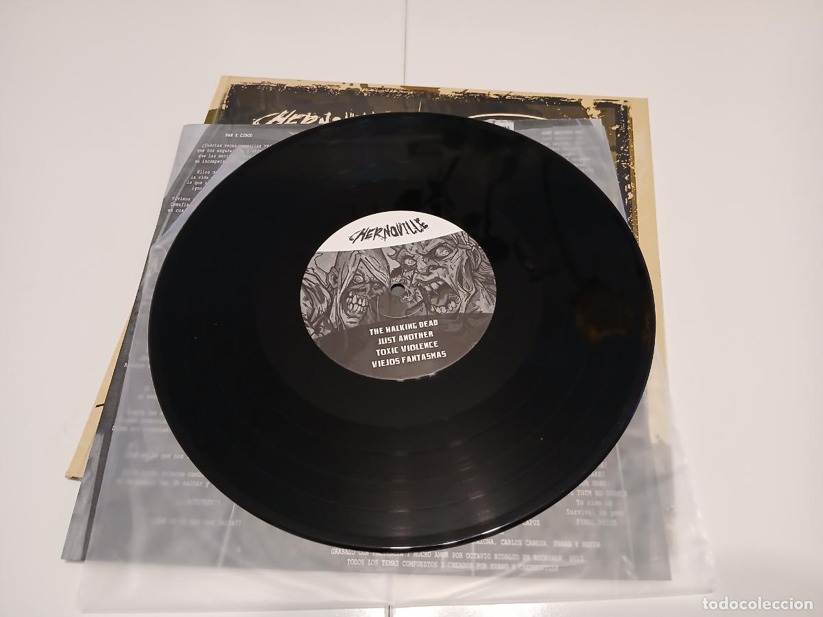Discos de vinilo: CHERNOVILLE & KRANG -SPLIT CHERNOVILLE/KRANG- (2014) VINILO 10&rdquo; - Foto 5
