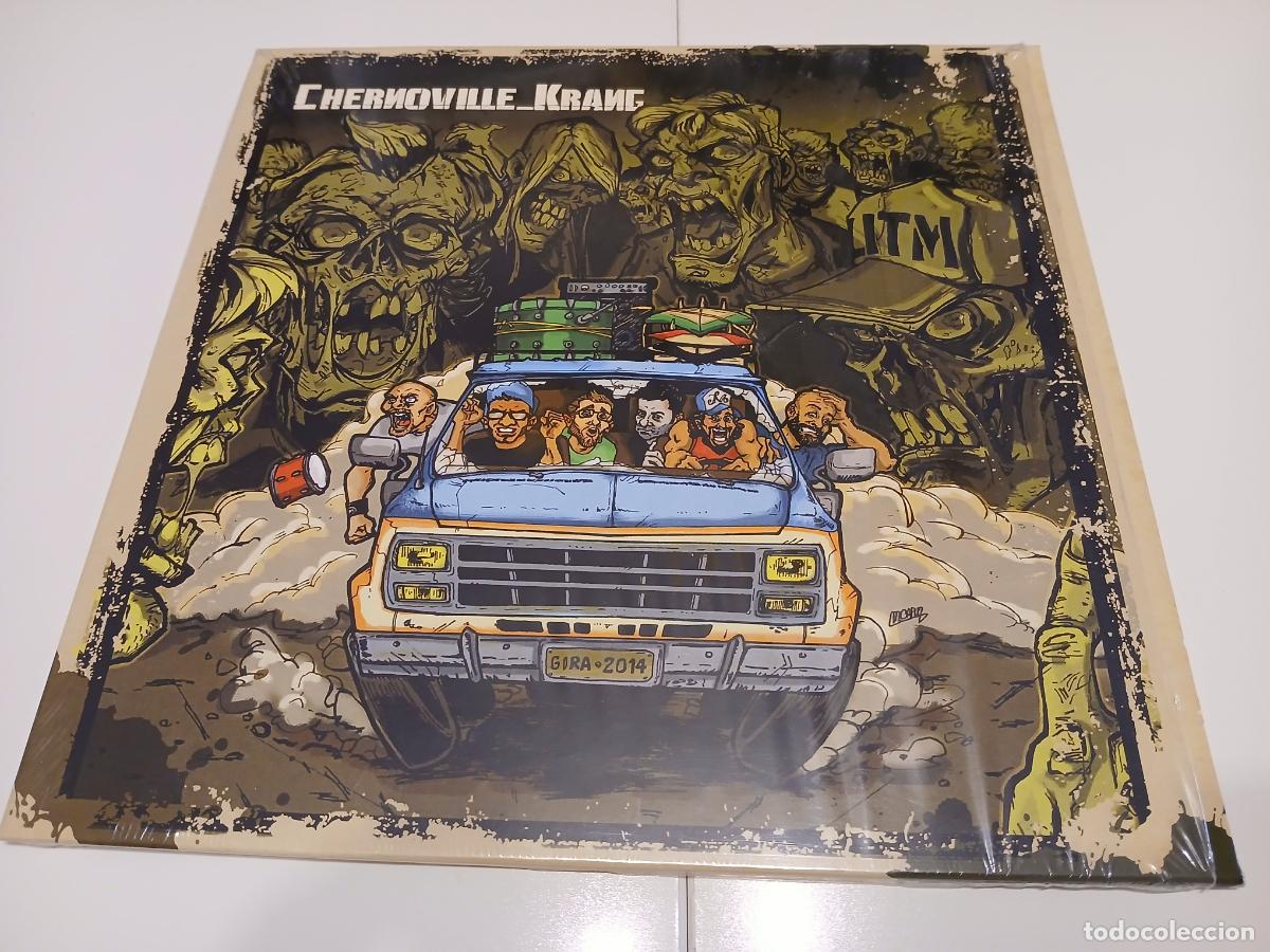 Discos de vinilo: CHERNOVILLE & KRANG -SPLIT CHERNOVILLE/KRANG- (2014) VINILO 10&rdquo; - Foto 1