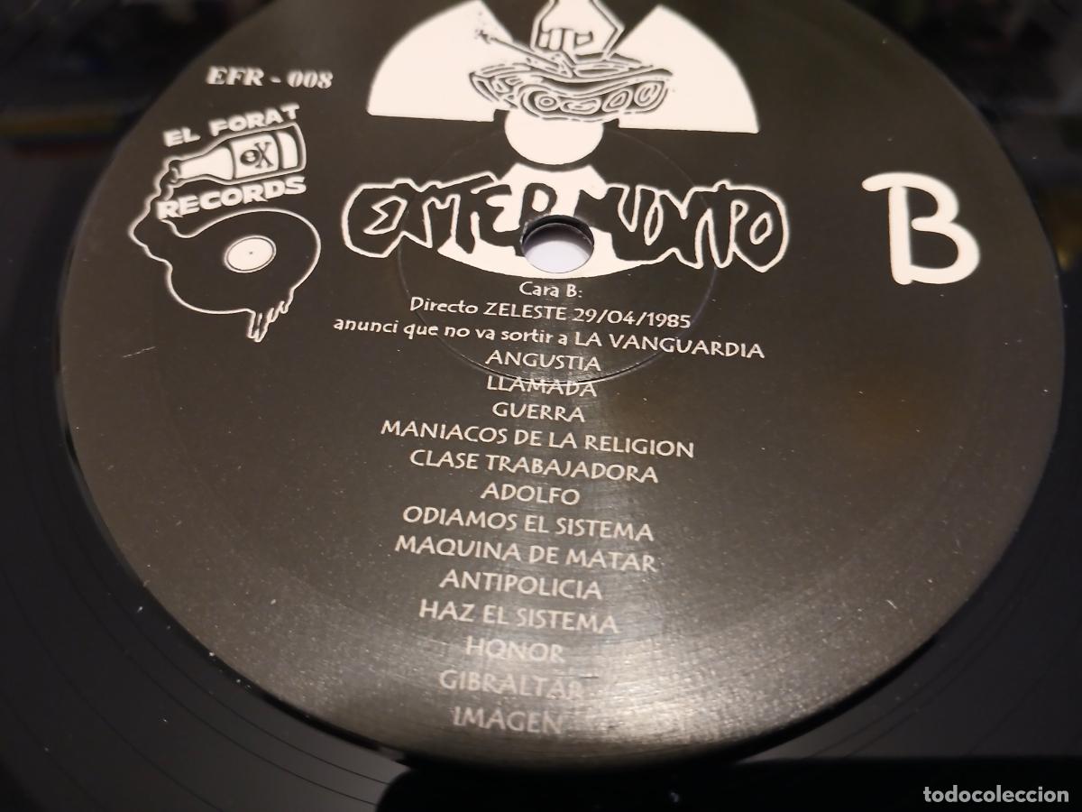 Discos de vinilo: EXTERMINIO -DEMO 84- (2015) LP DISCO VINILO - Foto 3