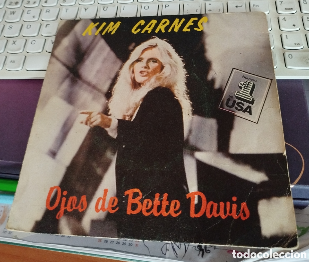Discos de vinilo: Kim Carnes &ndash; Ojos De Bette Davis - Foto 1