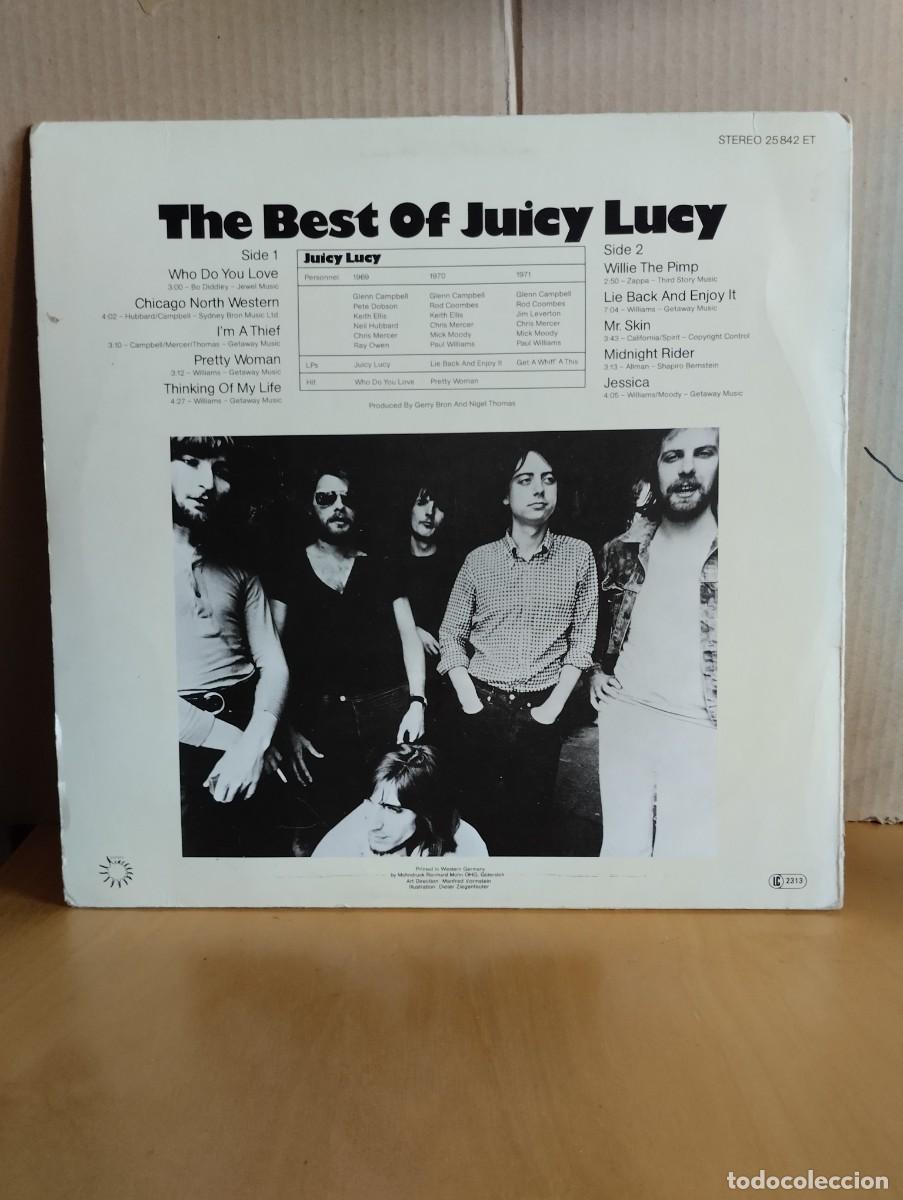 Discos de vinilo: JUICY LUCY ---- THE BEST OF - Foto 2