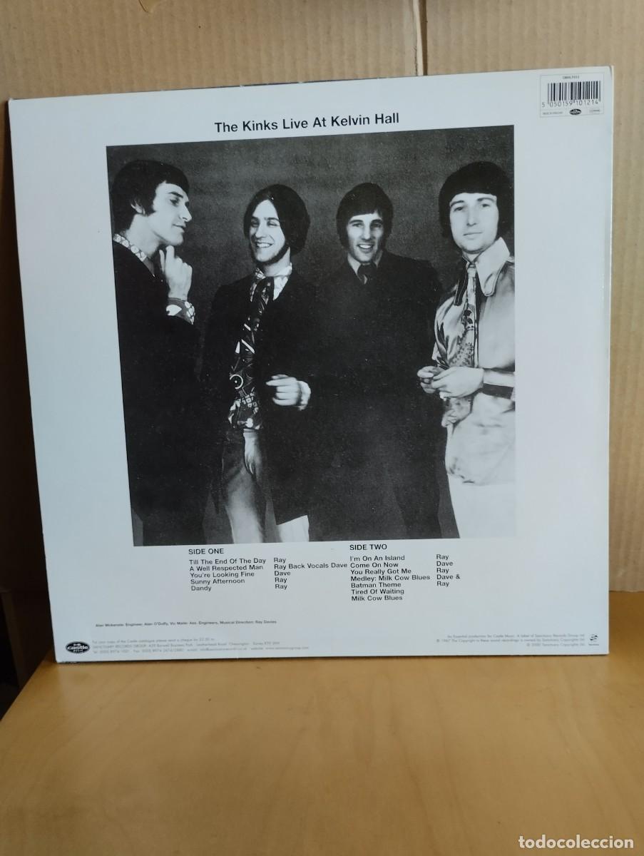 Discos de vinilo: THE KINKS ---- LIVE AT KELVIN HALL - Foto 2