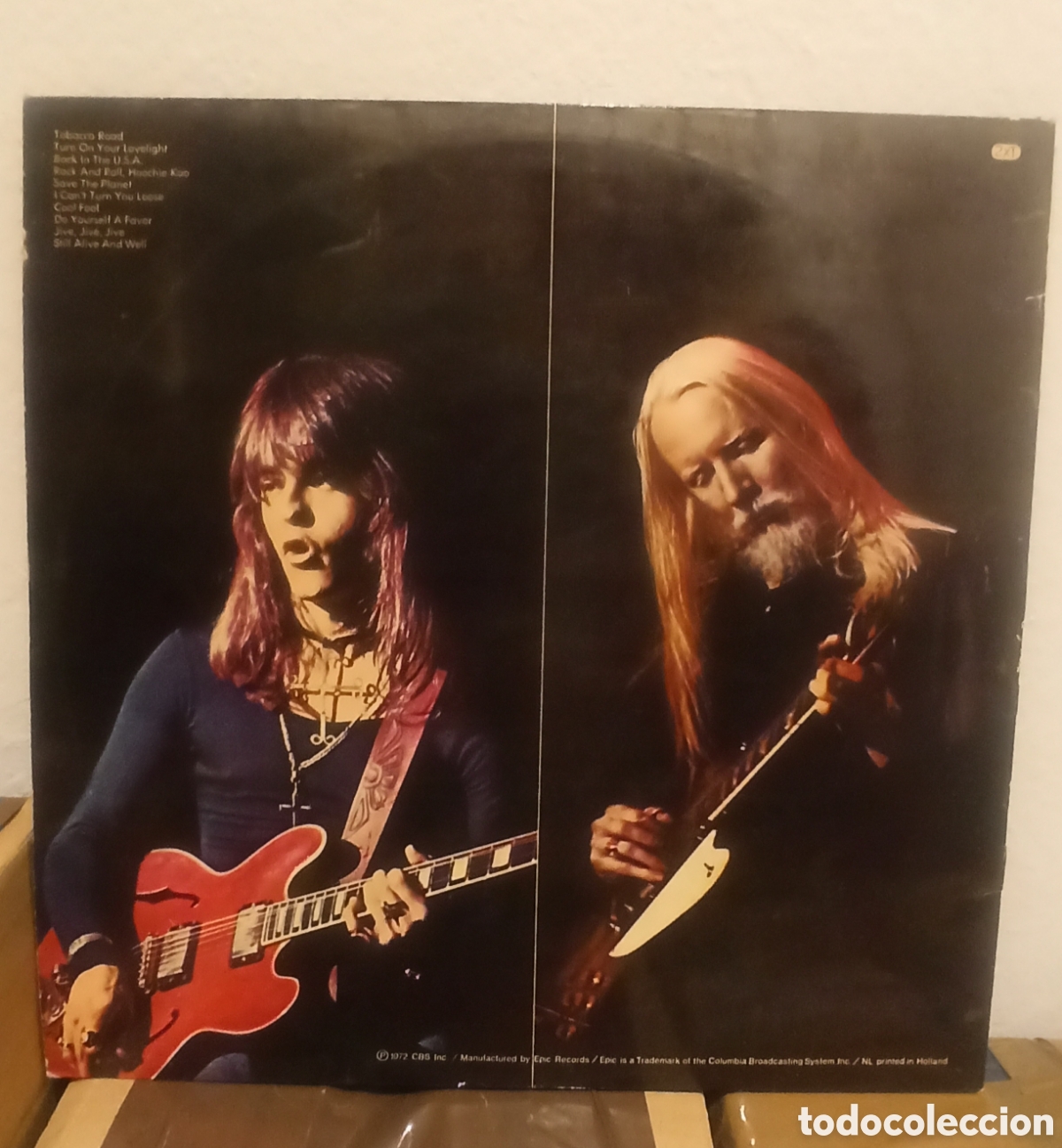 Discos de vinilo: Egdar Winters White Trash- Roadwork 2 lps 1972 - Foto 2