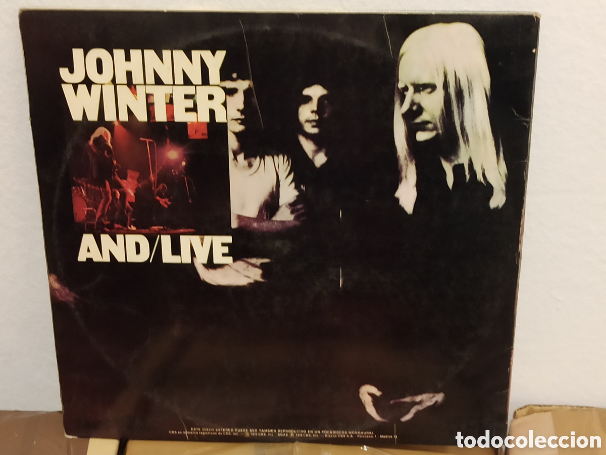 Discos de vinilo: Johnny Winter-And/Live 2 lps 1976 - Foto 2
