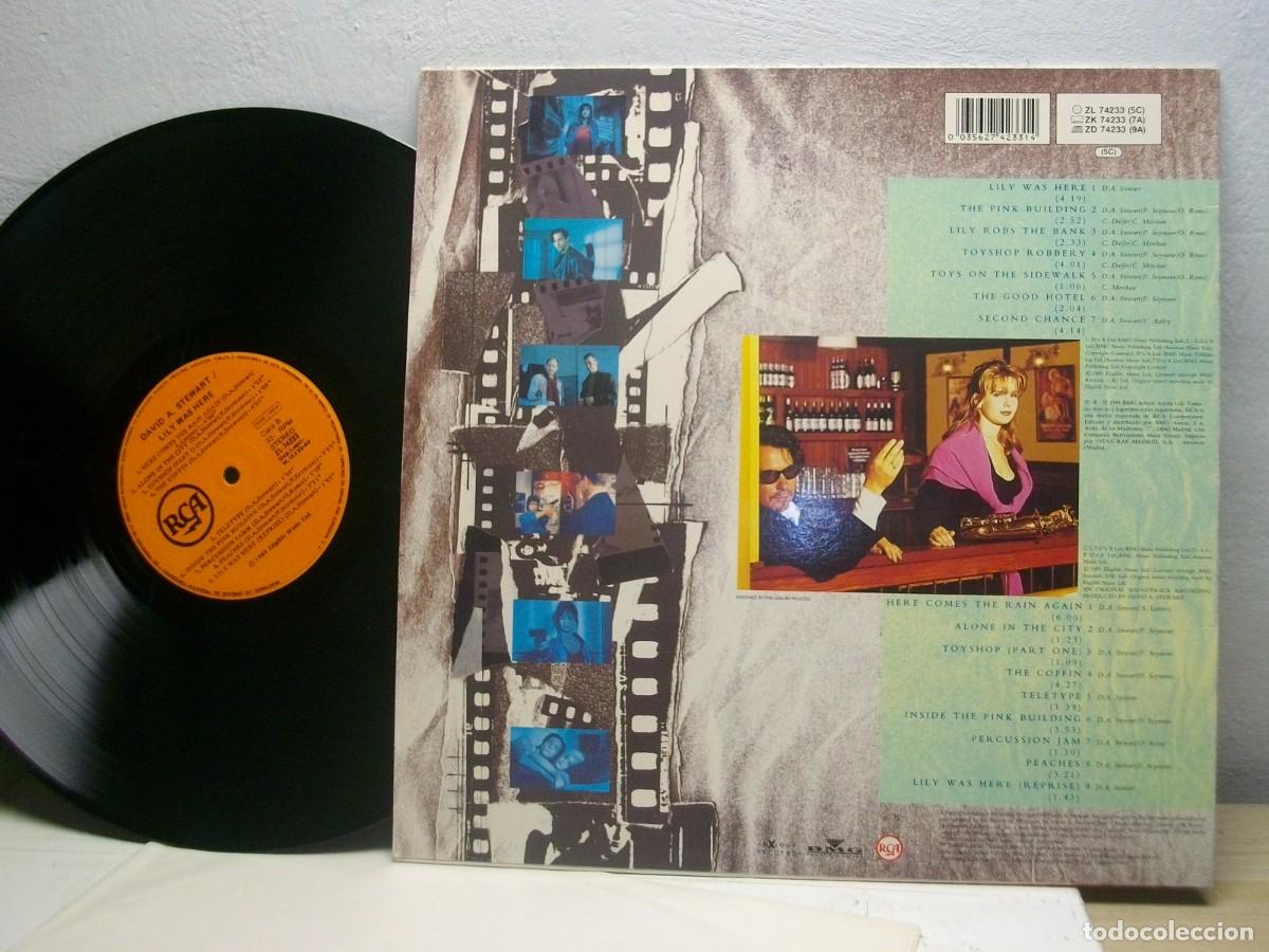 Discos de vinilo: Candy Dulfer &ndash; Lily Was Here -David A. Stewart LP - Foto 2