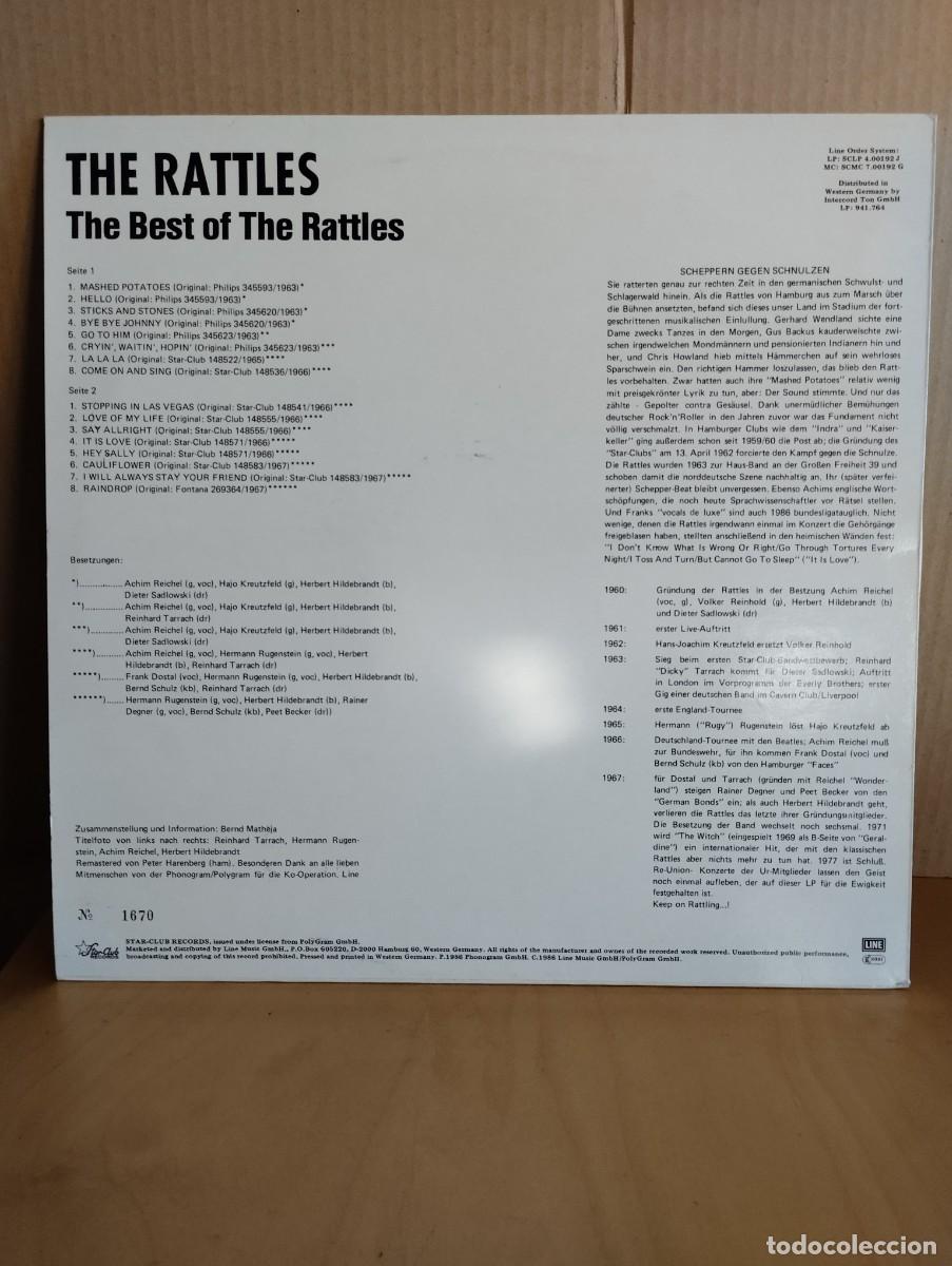 Discos de vinilo: THE RATTLES ------THE BEST OF - Foto 2