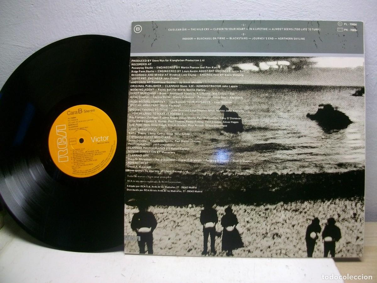 Discos de vinilo: Clannad &ndash; Macalla LP 1985 GERMANY - Foto 2